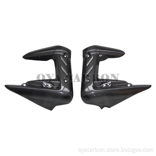Triumph STT Racing Motorcycle Carbon Fiber Radiator Covers Parts (TR#52)